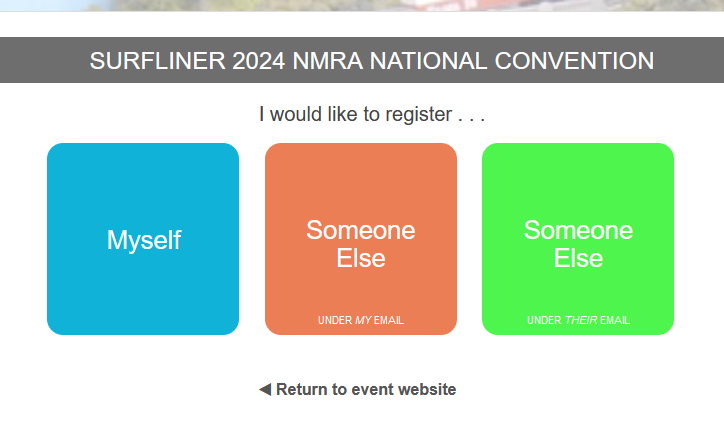register nmra member option