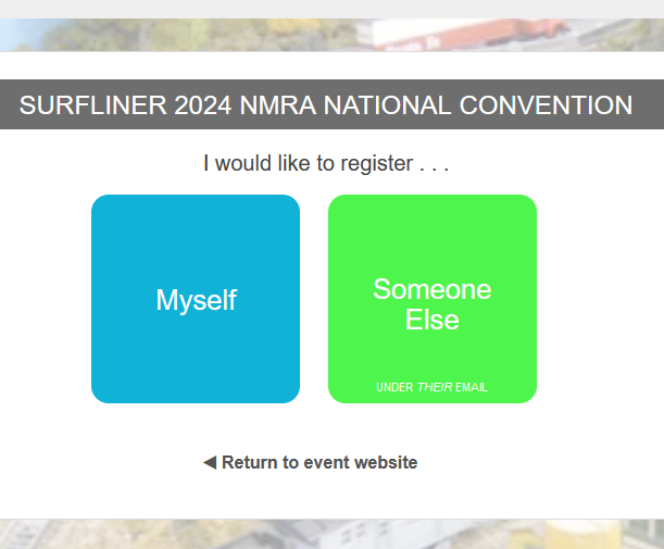 register non nmra member option